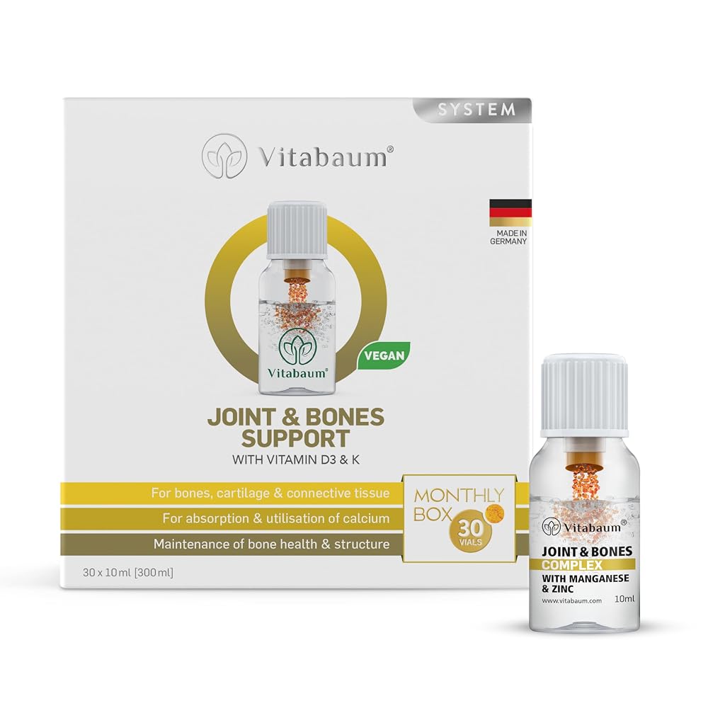 Vitabaum Joint & Bones Support D3 & K1 - 30 Vials