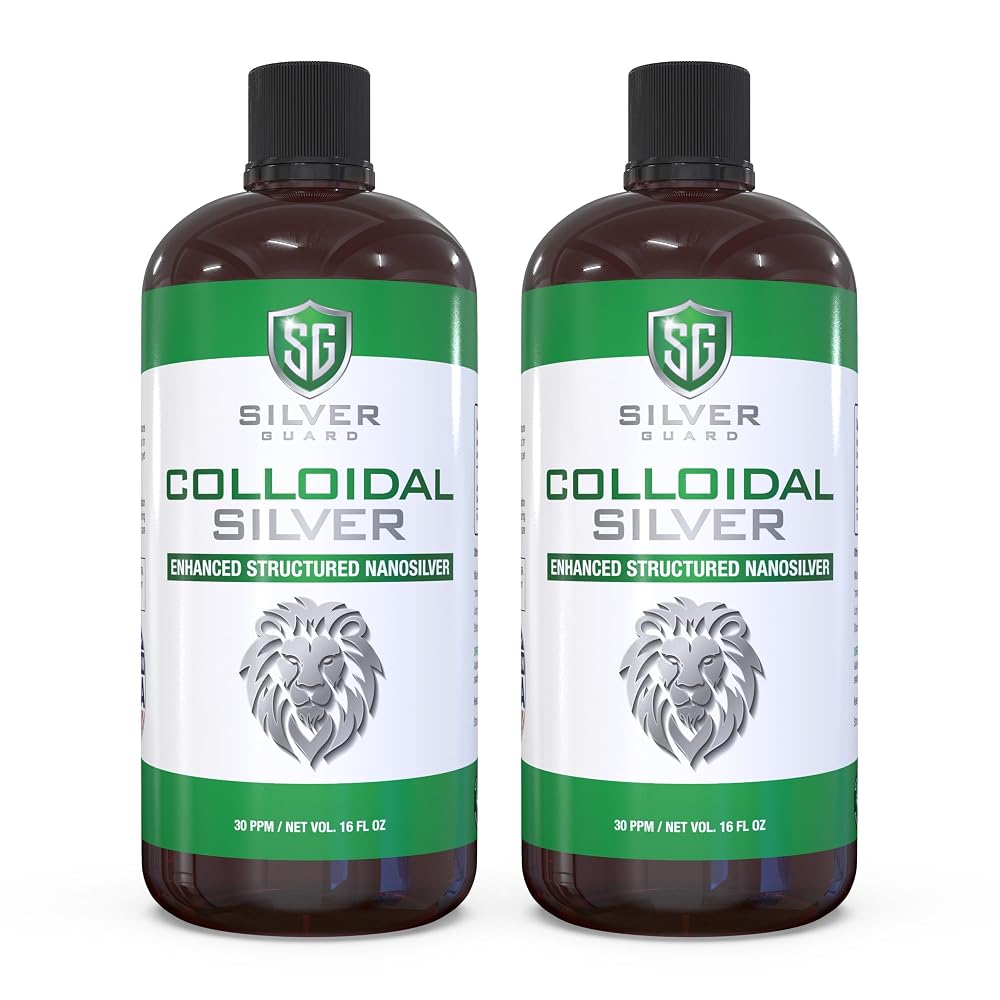 SilverGuard Enhanced Colloidal Silver Liquid Immune Support Supplement - image 2