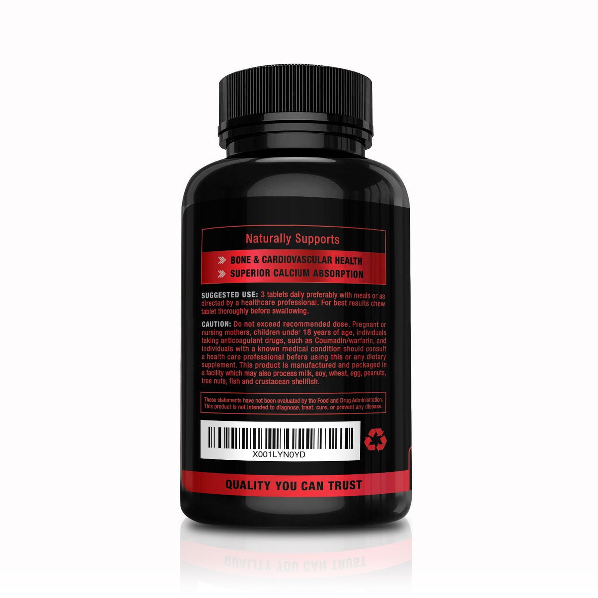 Revive Herbs Vitamin K2 D3 Cherry Chewable Tablets - 90 Count - image 3