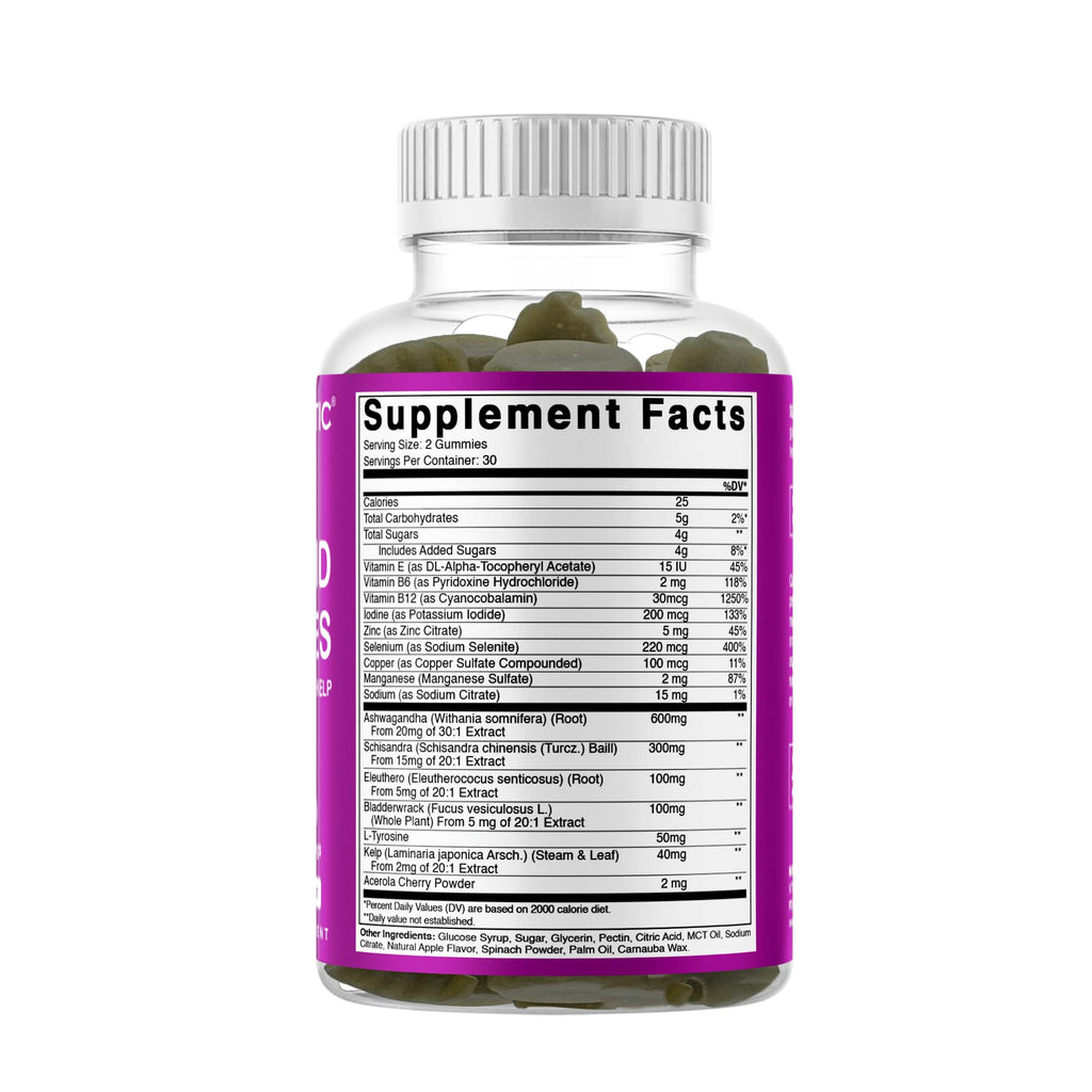 Vitamatic Thyroid Gummies with Iodine & Kelp - 60 Gummies - image 8