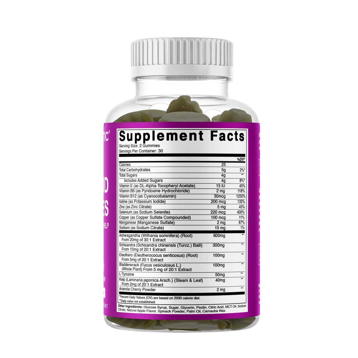 Vitamatic Thyroid Gummies with Iodine & Kelp - 60 Gummies - image 8