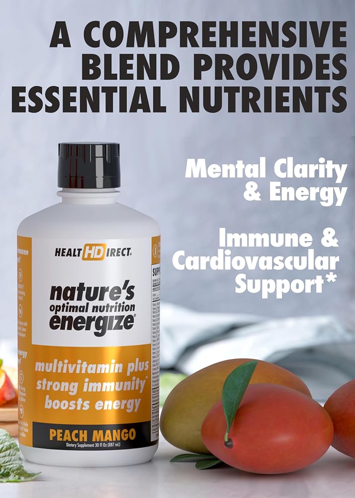 HEALTH DIRECT Nature's Optimal Nutrition Energize Liquid Multivitamin - image 2