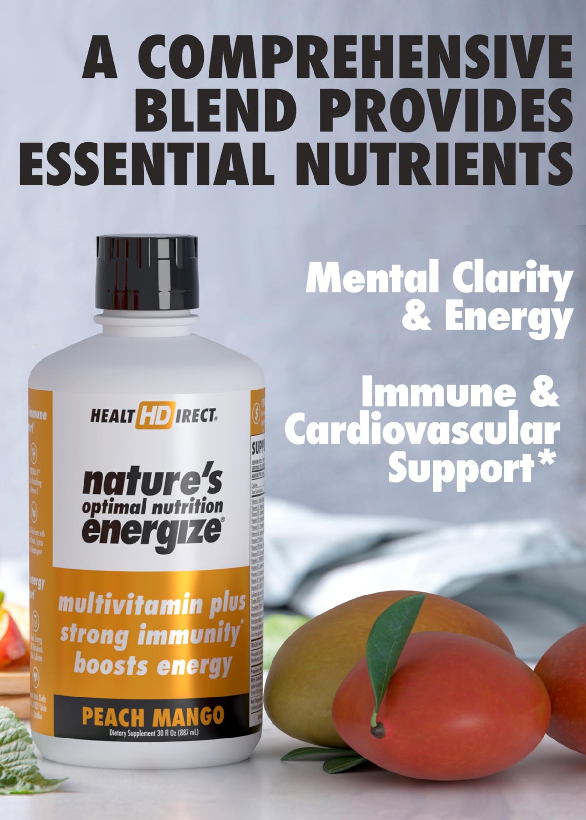 HEALTH DIRECT Nature's Optimal Nutrition Energize Liquid Multivitamin - image 2