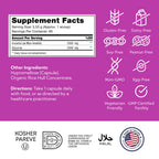 Zahler Inositol Supplement 1000mg Mood & Nervous System Support - 120 Capsules - image 2