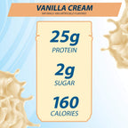 Pure Protein Whey Protein Powder Vanilla Cream Gluten Free - 2 Pack - image 3