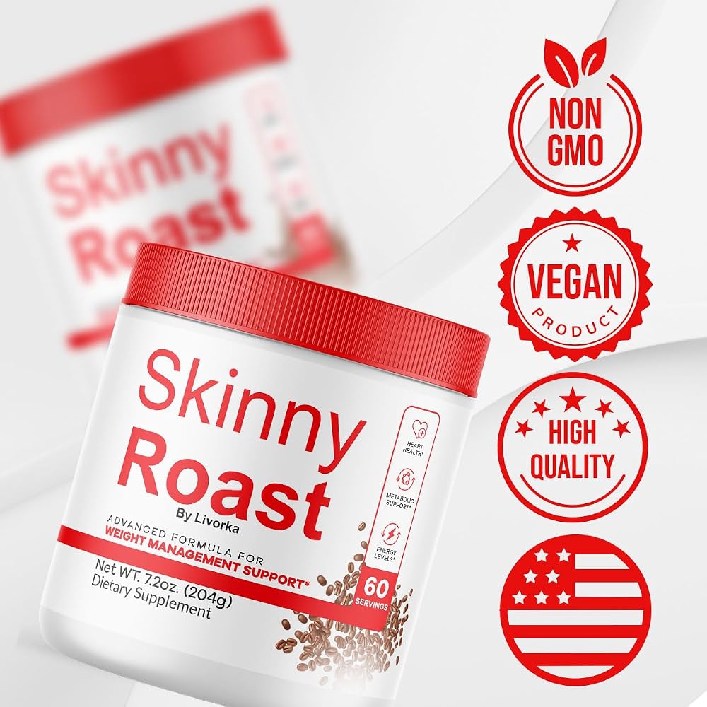 LIVORKA Skinny Roast Coffee Advanced Formula Powder - 60 Servings - image 5