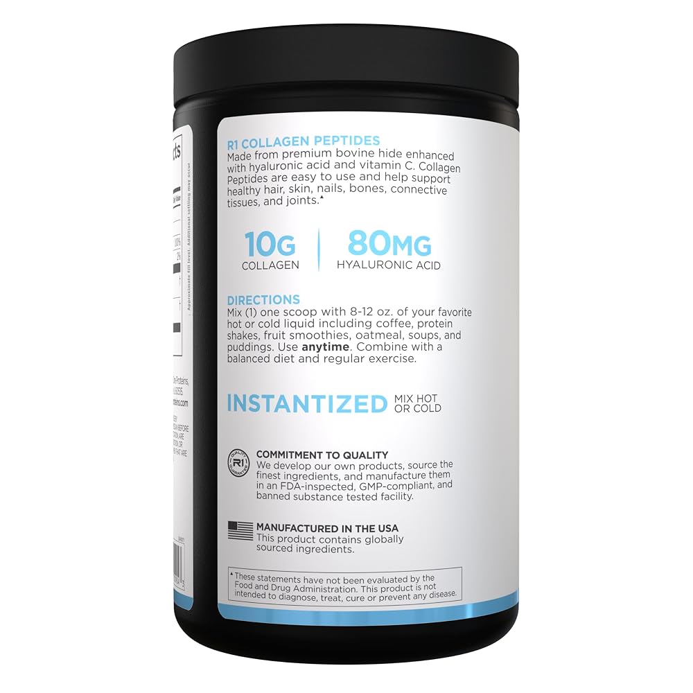 Rule 1 Collagen Peptides Powder - Hydrolyzed Bovine Collagen