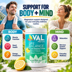 VAL Triple Magnesium Complex Powder for Relaxation - 70 Servings - image 5