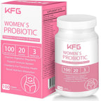 KFG Women's Probiotic 100 Billion CFUs 20 Strains - 100 Tablets