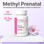 Power By Naturals Methyl Prenatal with Probiotics - 60 Capsules - image 10