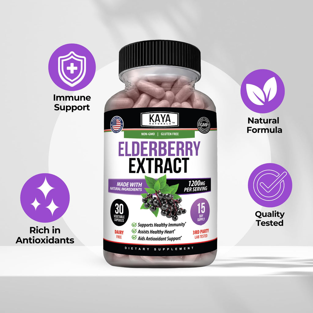 Kaya Naturals Elderberry Immune Support