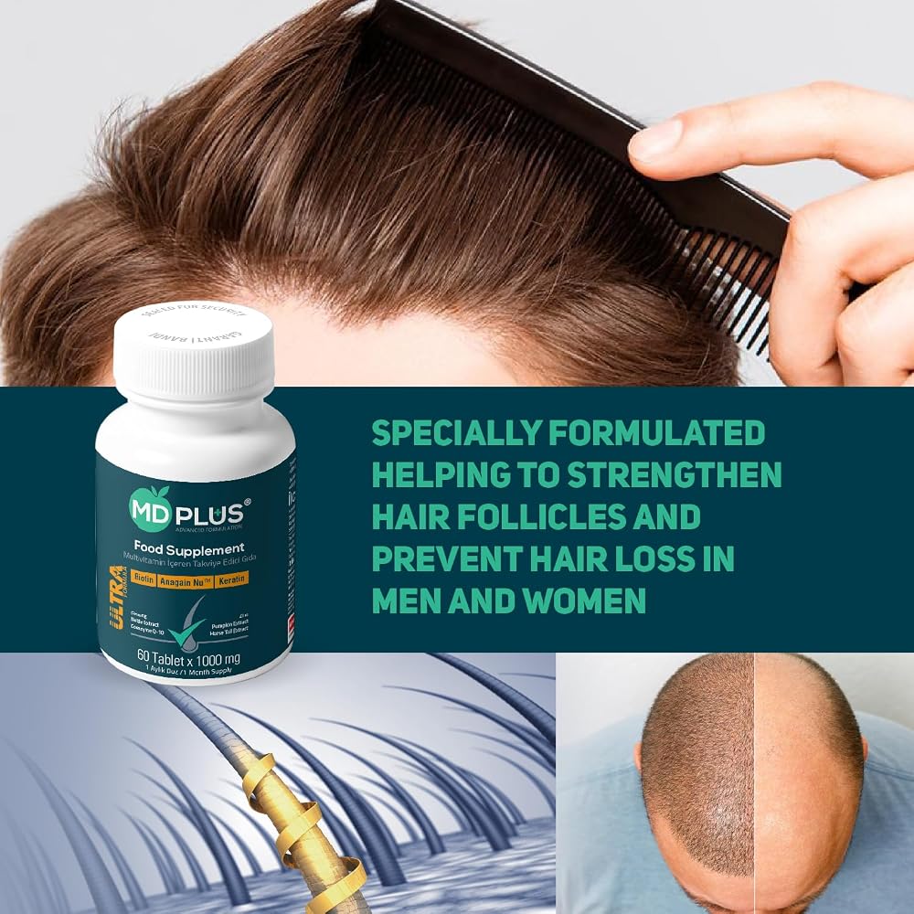 HairMD MD Plus Ultra Hair Multivitamin - 60 Tablets - image 5