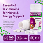 Neurobion High Potency Classic Formula B-Complex - 100 Tablets - image 4