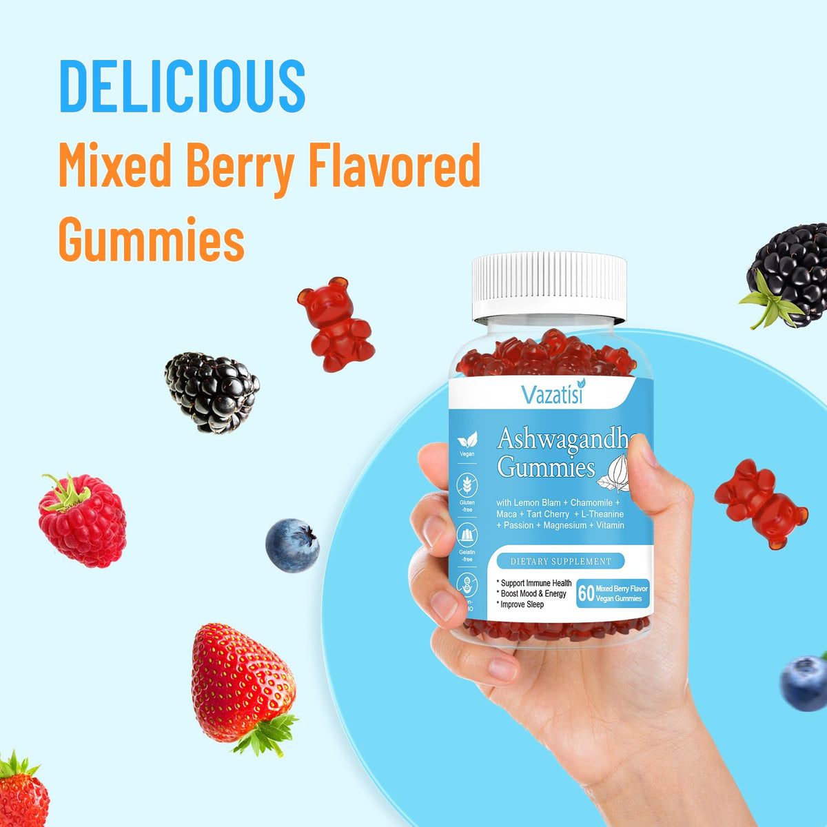 Vazatisi Ashwagandha Gummies