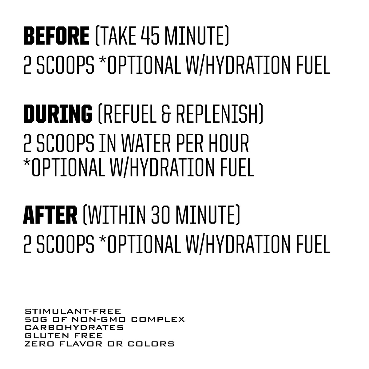 Ryno Power Carbo-Fuel Stimulant-Free Drink Mix - 2 Pound - image 4