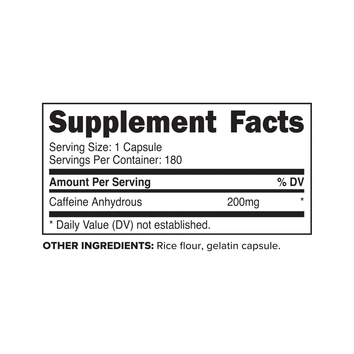 Primaforce Caffeine Pills 200mg - 180 Capsules - image 6