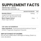 AMALTH Banaba Leaf Extract 150 mg - 120 Vegetarian Capsules - image 2