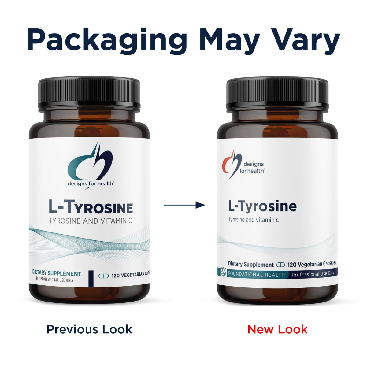 Designs for Health L-Tyrosine 1200mg Dopamine Support - 120 Capsules - image 4