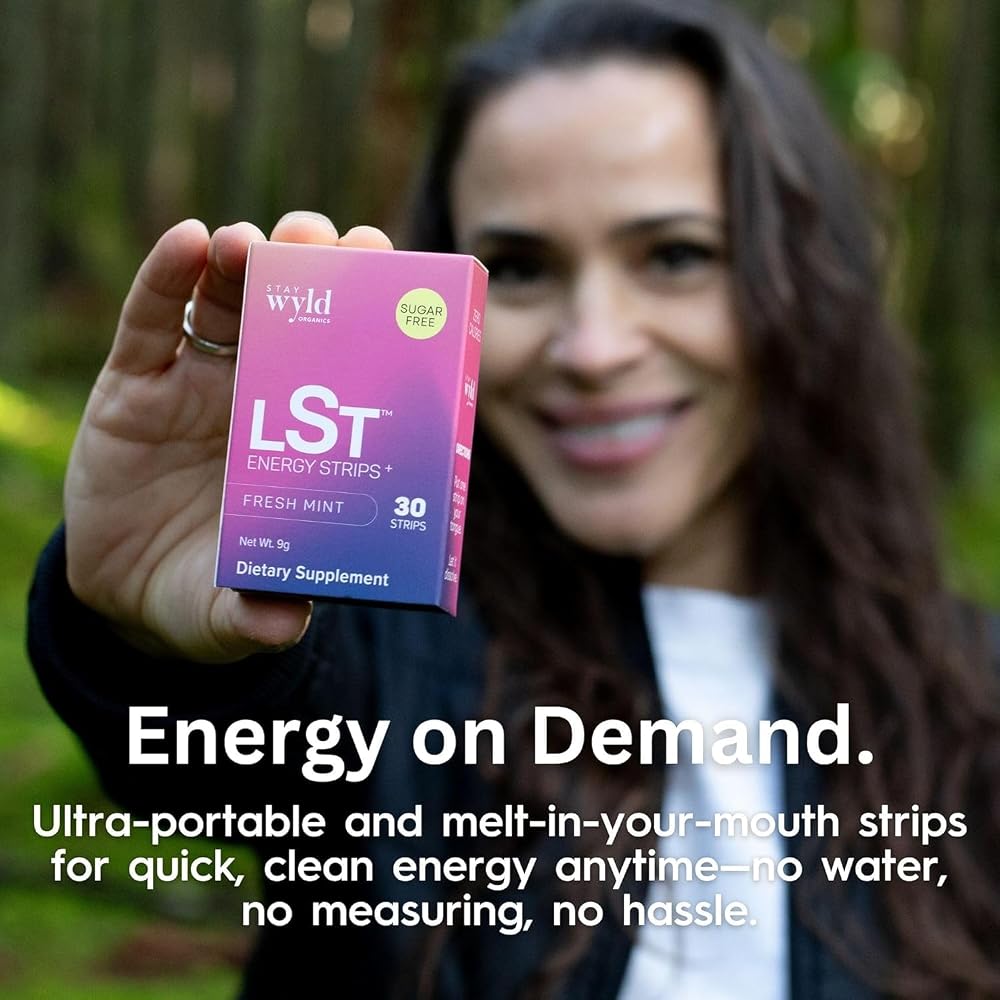Stay Wyld Organics Energy Strips 50mg Caffeine - 30 Strips - image 4