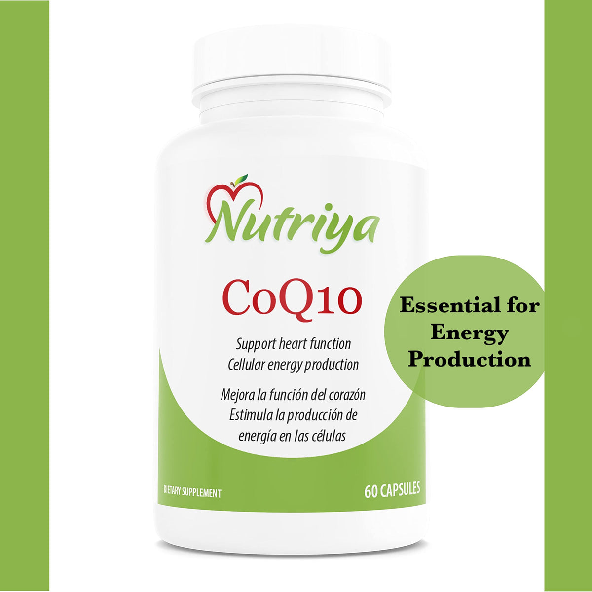 Nutriya CoQ10 - 60 Capsules - image 3