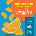 YUM-V'S Sugar Free Vitamin C Gummies 250 mg - 60 Count - image 4