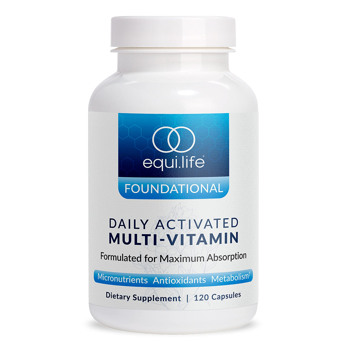 EquiLife Daily Activated Multivitamin - 120 Capsules