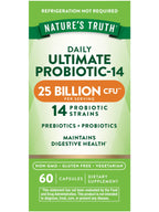 Nature's Truth Probiotics for Men and Women 25 Billion CFU - 60 Capsules
