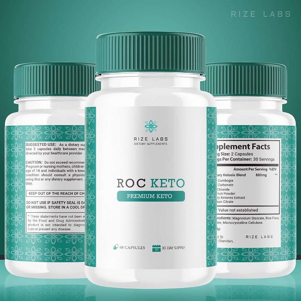 rize labs ROC Keto Capsules Weight Loss Support - 120 Capsules - image 7