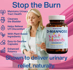 VIVANUTRA D-Mannose 2000mg with Cranberry & Hibiscus - 120 Capsules - image 2