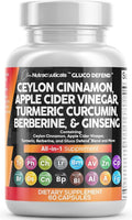 Clean Nutraceuticals Ceylon Cinnamon Berberine Turmeric 16-in-1 - 60 Capsules