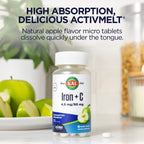 KAL Iron C 4.5 mg Tablets Immune Support - 90 Tablets - image 5
