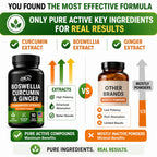 HCL Herbal Code Labs Boswellia Curcumin Ginger Mobility Support - 90 Capsules - image 8