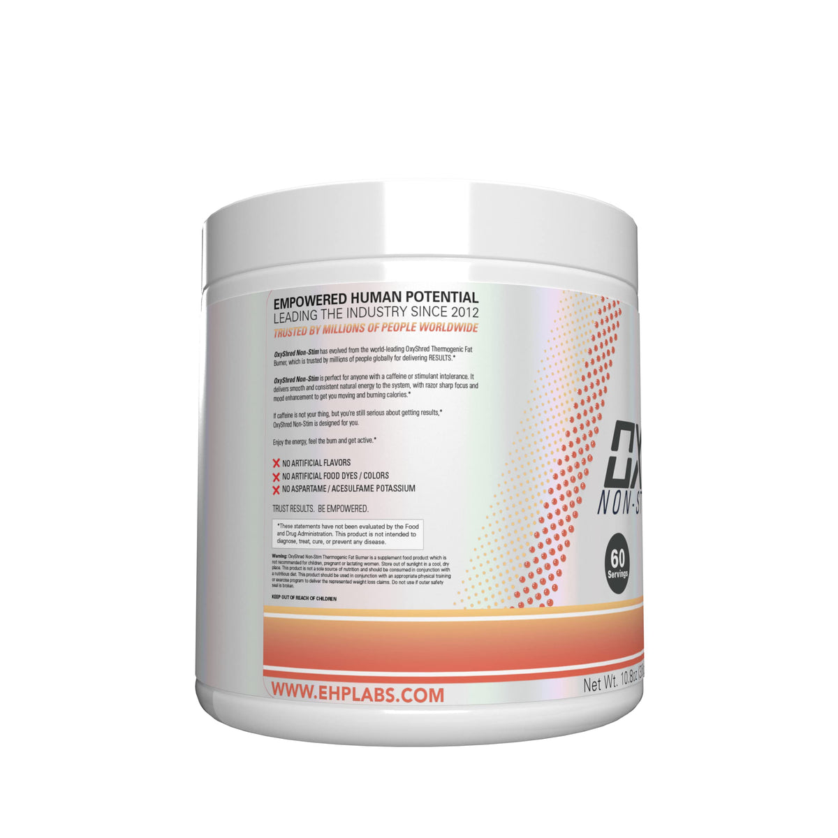 EHP Labs OxyShred Non Stimulant Pre Workout Powder - 60 Servings - image 2