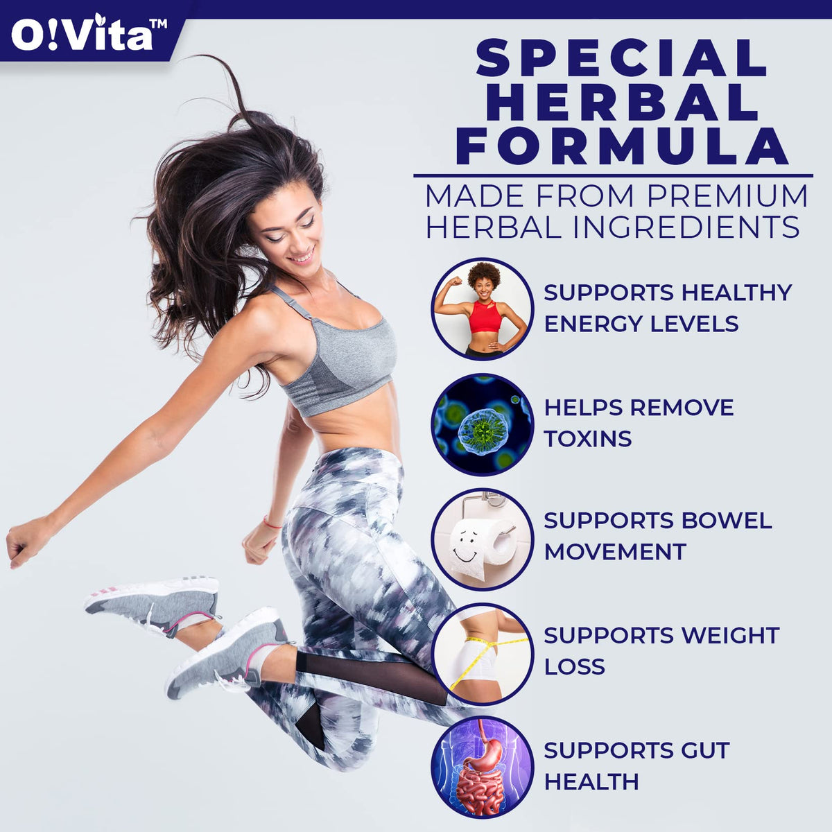 O!VITA 15-Day Cleanse and Detox Supports Digestive and Colon Health - image 2