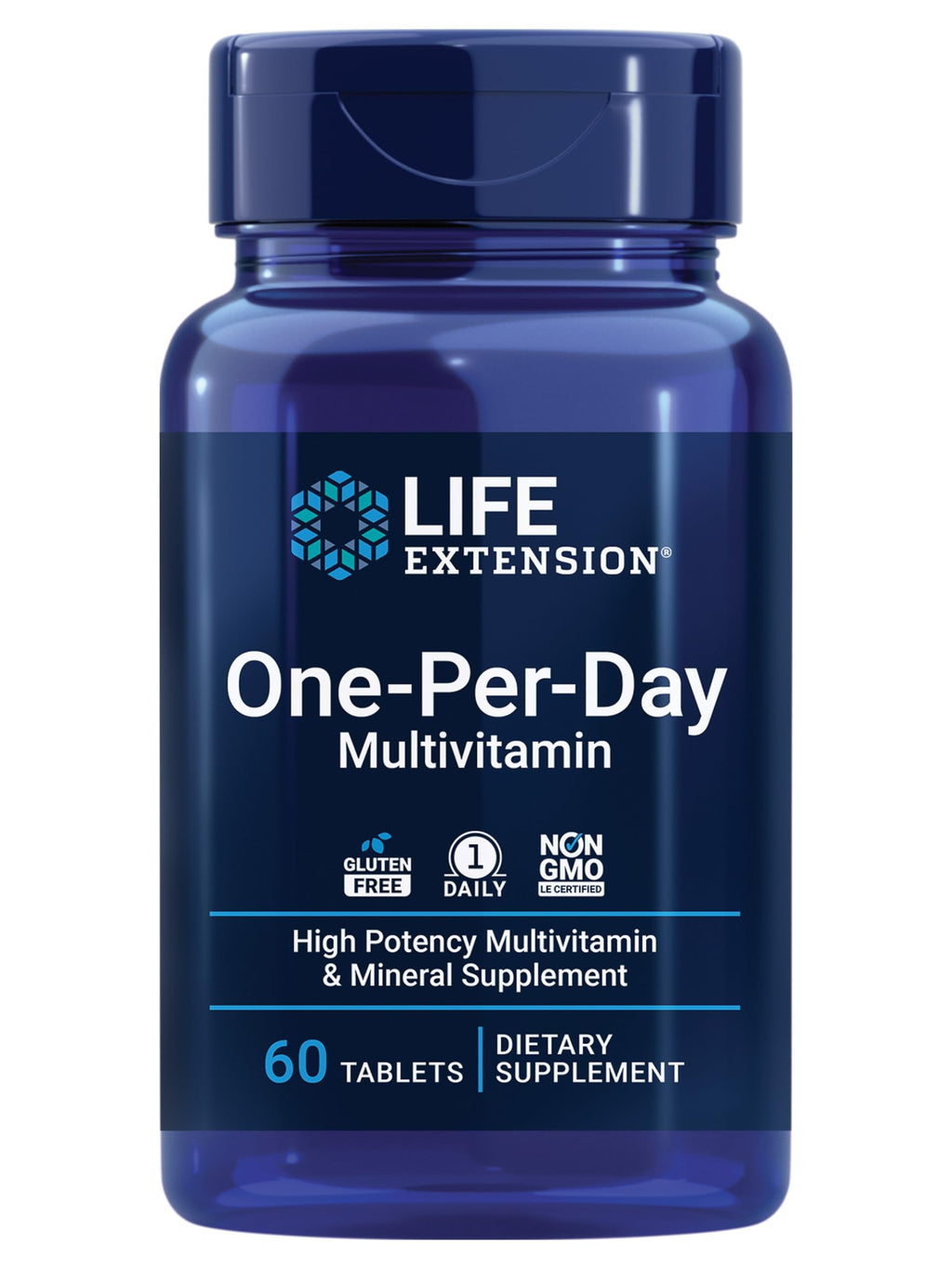 Life Extension One-Per-Day Multivitamin - 60 Tablets
