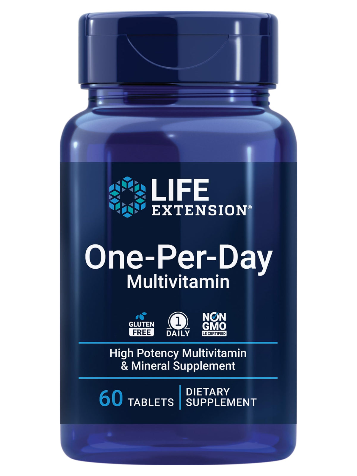 Life Extension One-Per-Day Multivitamin - 60 Tablets