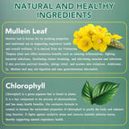 Newseel Mullein Drops for Lungs Breathing Support - 2 Fl Oz - image 7