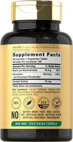 Carlyle Vanadyl Sulfate 10mg - 180 Tablets - image 2