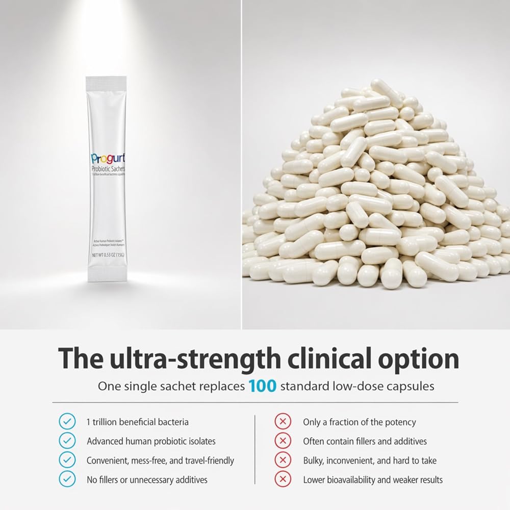 PROGURT Probiotic Sachets 1 Trillion CFU - 5 Pack - image 5