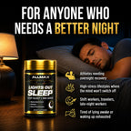 ALLMAX Lights Out Sleep Melatonin & Valerian Root - 60 Capsules - image 6