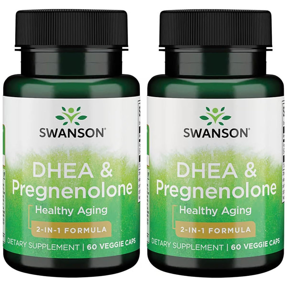 Swanson DHEA and Pregnenolone Complex - 120 Vegetarian Capsules