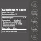 MAPUG GLP-1 Probiotic 30 Capsules - 500M AFU Multi-Strain Probiotic +