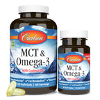 Carlson MCT & Omega-3 Keto-Friendly Softgels - 150 Count - image 5