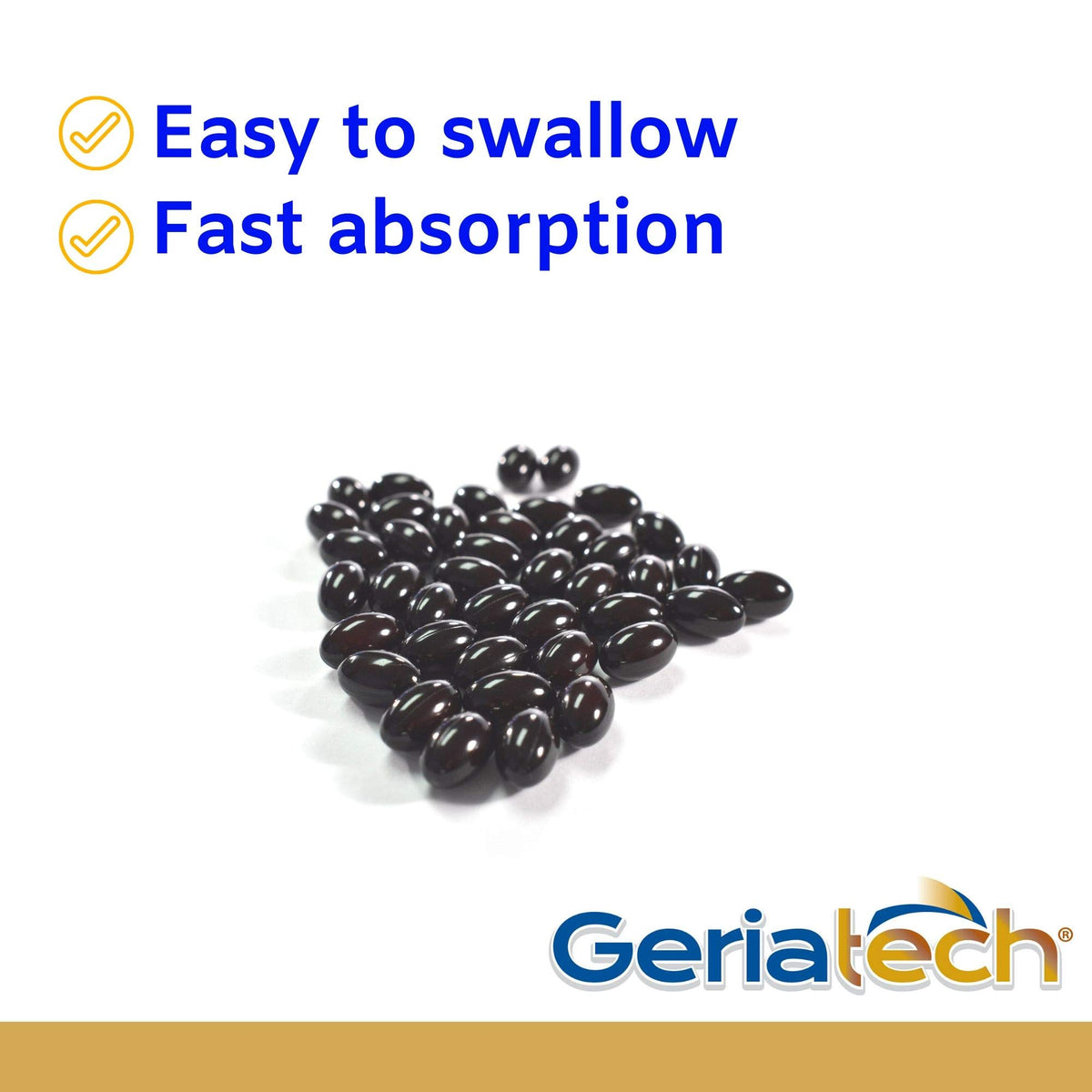 Geriatech Senior Multivitamin for Women & Men Over 60 - 100 Softgels - image 3