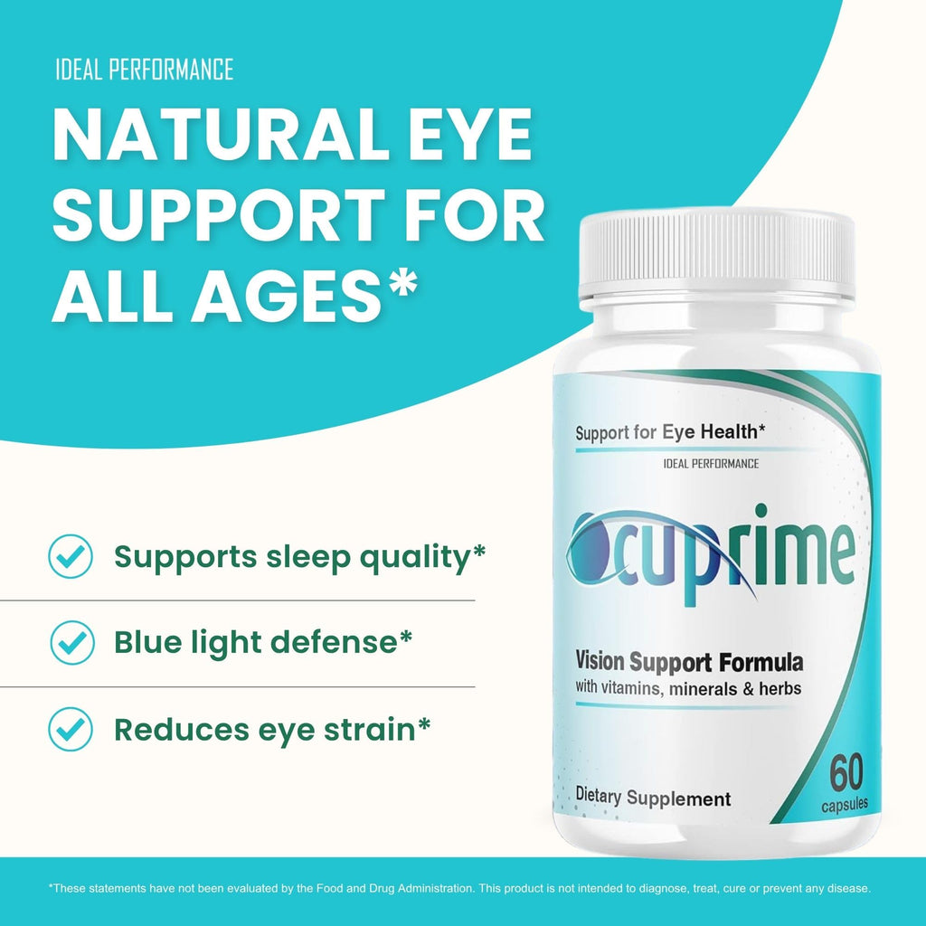 IDEAL PERFORMANCE Ocuprime Capsules with Natural Ingredients - 60 Capsules - image 7