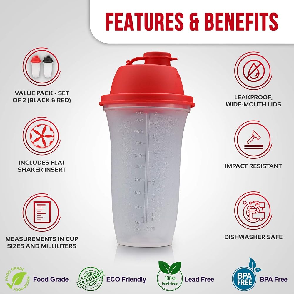 SIGNORA WARE Shaker Bottles