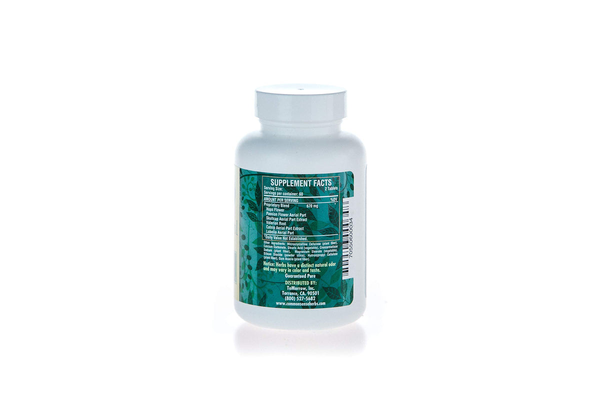 Common Sense Herbal Products Nerve Control: Natures Calming Formula
