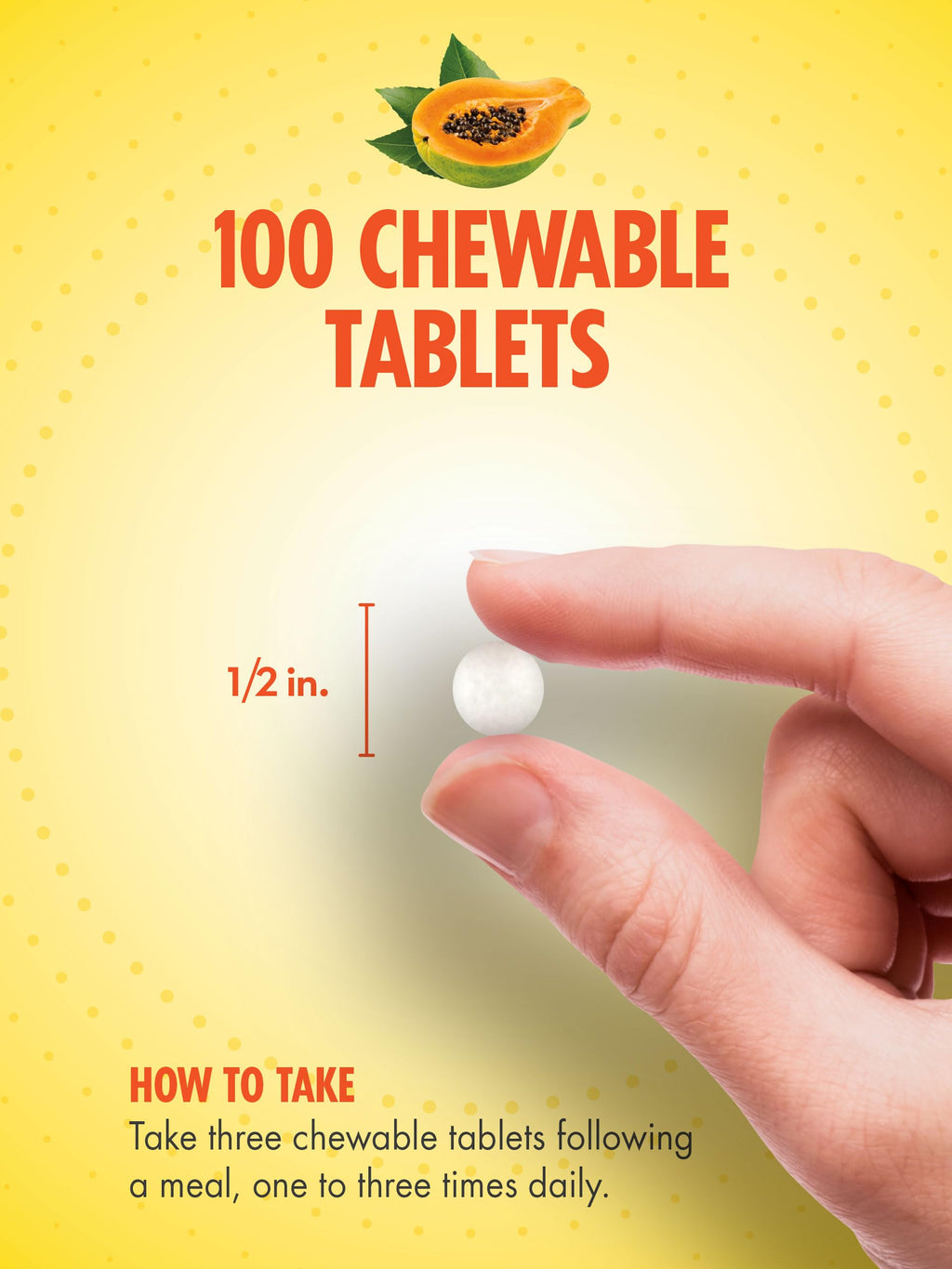 Sundance Papaya Enzymes Chewable Tablets - 100 Tablets - image 4
