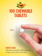 Sundance Papaya Enzymes Chewable Tablets - 100 Tablets - image 4