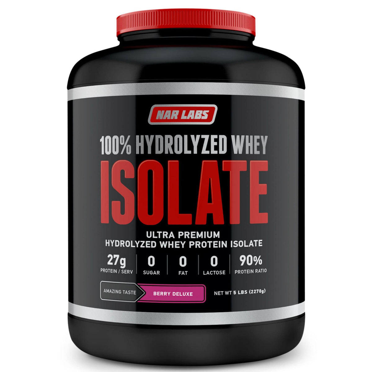 NAR LABS Hydrolyzed Whey Protein Isolate - 5 lbs